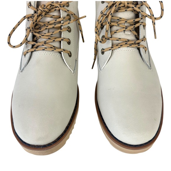 NEW Quiksilver Mission V Leather Lace-Up Winter Boots Sherpa Lined Size 13 - Picture 2 of 13